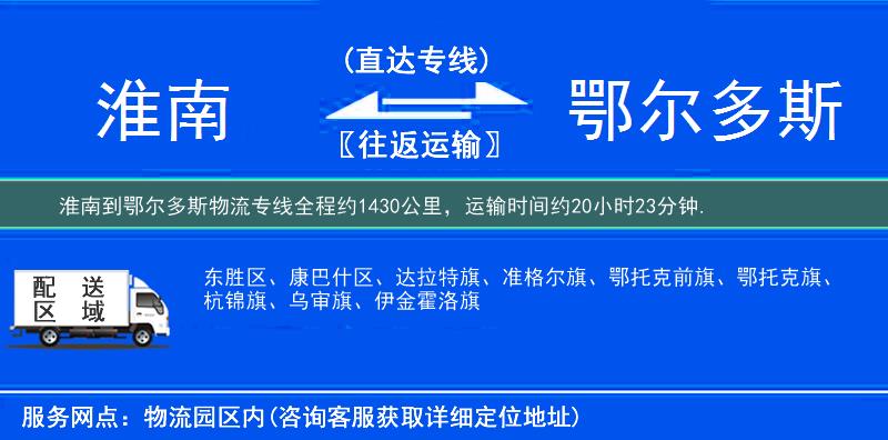 淮南到物流專(zhuān)線